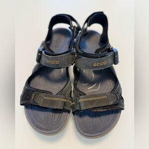 Ecco Men’s Navy Blue Sandals Size 42